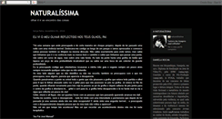 Desktop Screenshot of naturalissima.blogspot.com
