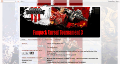 Desktop Screenshot of fanpack-unrealtournament3.blogspot.com