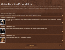 Tablet Screenshot of personalstylemirianporphirio.blogspot.com