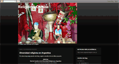 Desktop Screenshot of antropologiadelareligion.blogspot.com