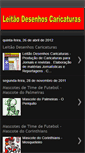 Mobile Screenshot of leitaodesenhos-caricaturas.blogspot.com