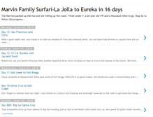 Tablet Screenshot of marvinfamilysurfari.blogspot.com