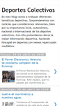 Mobile Screenshot of deportescolectivosnacionales.blogspot.com