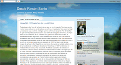 Desktop Screenshot of desderinconsanto.blogspot.com