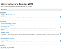 Tablet Screenshot of congresoculturalcabimas2008.blogspot.com