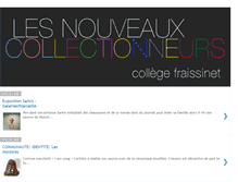 Tablet Screenshot of les-nouveaux-collectionneurs.blogspot.com