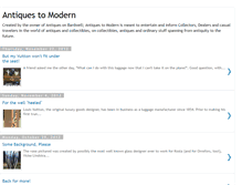 Tablet Screenshot of antiquestomodern.blogspot.com