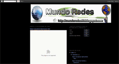 Desktop Screenshot of mundoredes06.blogspot.com