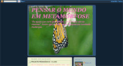 Desktop Screenshot of pensaromundoemmetamorfose.blogspot.com