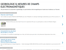 Tablet Screenshot of geobiologie49.blogspot.com
