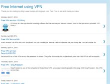 Tablet Screenshot of freevpn-ph.blogspot.com