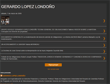 Tablet Screenshot of gerardolopezlondono.blogspot.com