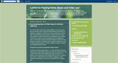 Desktop Screenshot of californiaelderlaw.blogspot.com