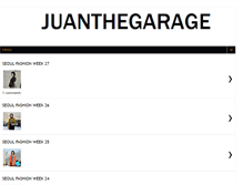 Tablet Screenshot of juanthegarage.blogspot.com