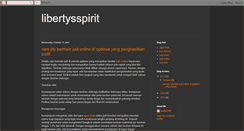 Desktop Screenshot of libertysspirit.blogspot.com