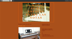 Desktop Screenshot of notassinritmo.blogspot.com