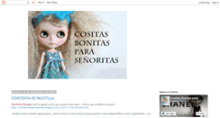 Desktop Screenshot of cositasbonitasparaseoritas.blogspot.com