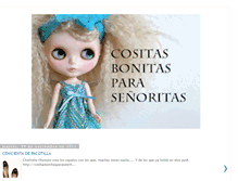 Tablet Screenshot of cositasbonitasparaseoritas.blogspot.com