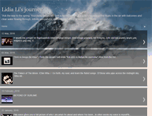 Tablet Screenshot of lidialidajourney.blogspot.com