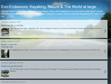 Tablet Screenshot of ecoendeavors.blogspot.com