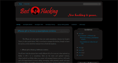 Desktop Screenshot of best4hackingnews.blogspot.com