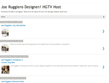 Tablet Screenshot of joeruggiero.blogspot.com