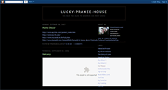Desktop Screenshot of luckypraneehouse.blogspot.com