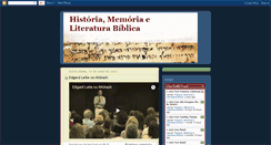 Desktop Screenshot of bibliamemoriahistoria.blogspot.com