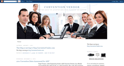 Desktop Screenshot of conventionvendor.blogspot.com