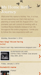 Mobile Screenshot of myhomebirthjourney.blogspot.com