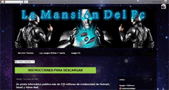 Desktop Screenshot of lamansiondelpc.blogspot.com