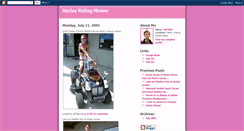 Desktop Screenshot of harleymower.blogspot.com