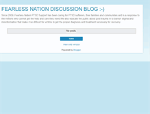 Tablet Screenshot of fearless-blog.blogspot.com