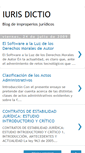 Mobile Screenshot of iuris-dictio.blogspot.com