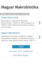 Mobile Screenshot of magyarmakrobiotika.blogspot.com