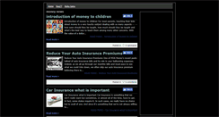 Desktop Screenshot of insurancenewsmoney.blogspot.com
