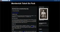 Desktop Screenshot of membentuktubuhsixpack.blogspot.com