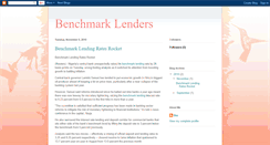 Desktop Screenshot of benchmarklenders.blogspot.com