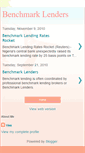 Mobile Screenshot of benchmarklenders.blogspot.com