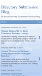 Mobile Screenshot of directory-submission-services.blogspot.com