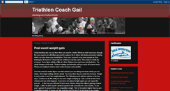 Desktop Screenshot of ironwilltriathlontraining.blogspot.com