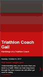 Mobile Screenshot of ironwilltriathlontraining.blogspot.com