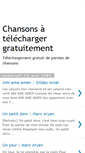 Mobile Screenshot of chansonsgratuites.blogspot.com
