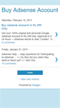 Mobile Screenshot of buyadsenseaccount.blogspot.com