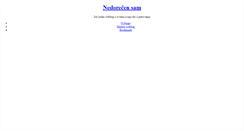Desktop Screenshot of nedorecensam.blogspot.com