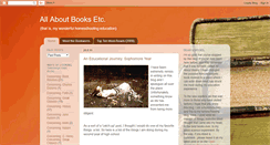 Desktop Screenshot of luciesallaboutbooksetc.blogspot.com