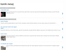Tablet Screenshot of komikmesaj.blogspot.com