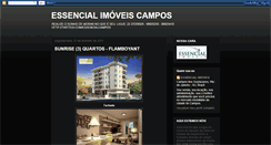 Desktop Screenshot of essencialimoveiscampos.blogspot.com
