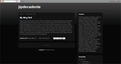 Desktop Screenshot of jipdecadente.blogspot.com