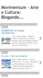 Mobile Screenshot of movimentum-blogando.blogspot.com